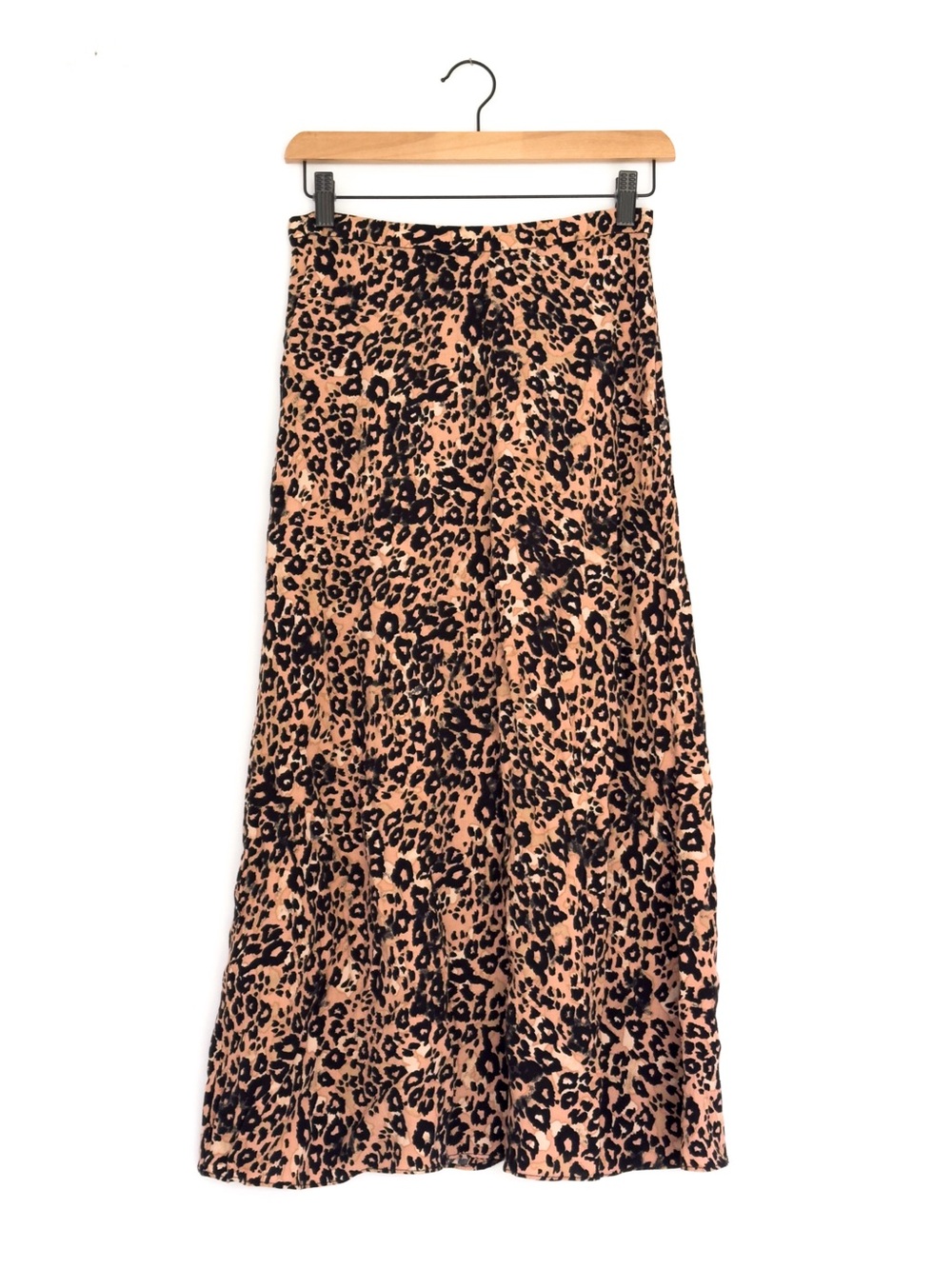 Aritzia Wilfred Leopard Print Midi Skirt - Size 4